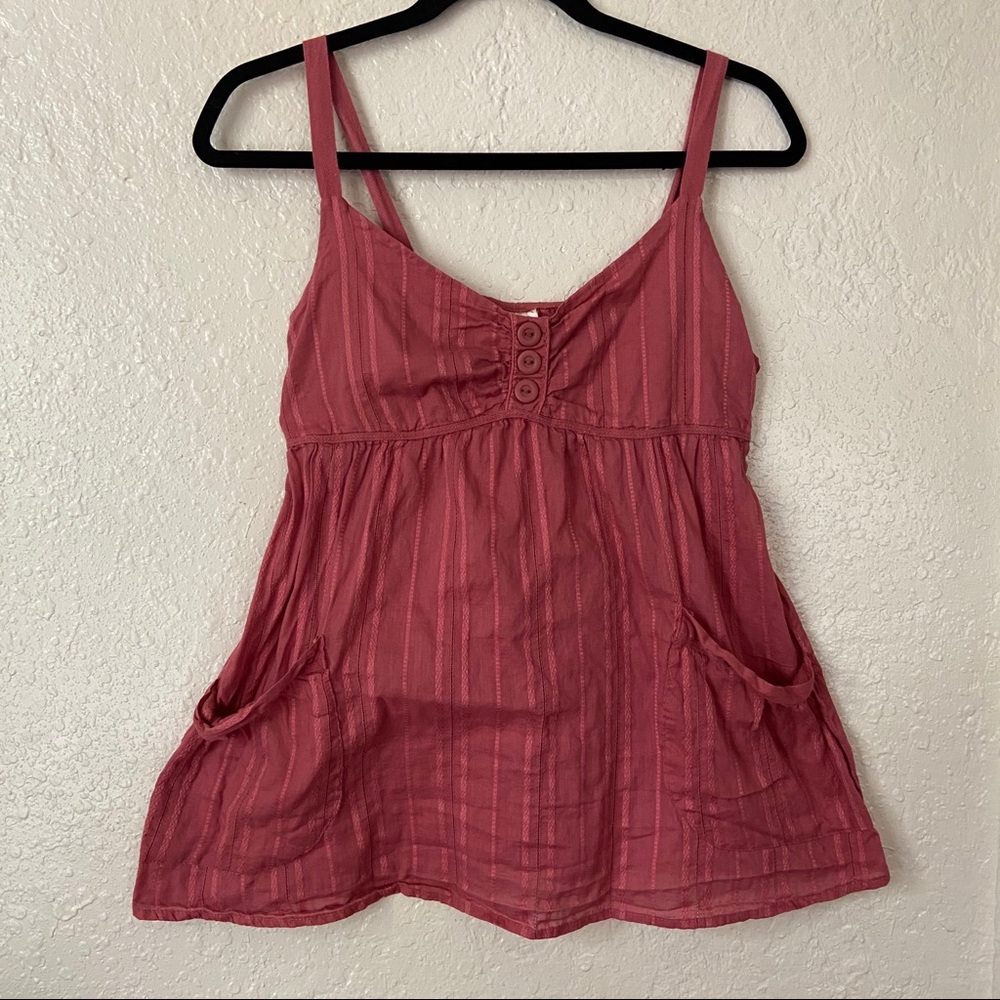 MOSSIMO | Red tank top